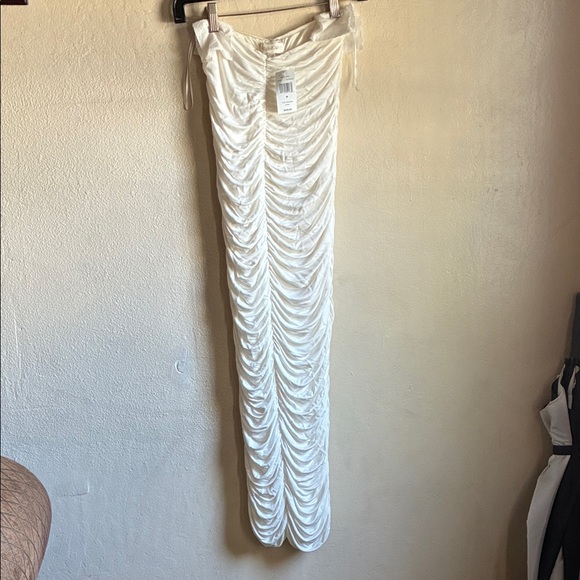 Ronny Kobo Collection White Backless Dress